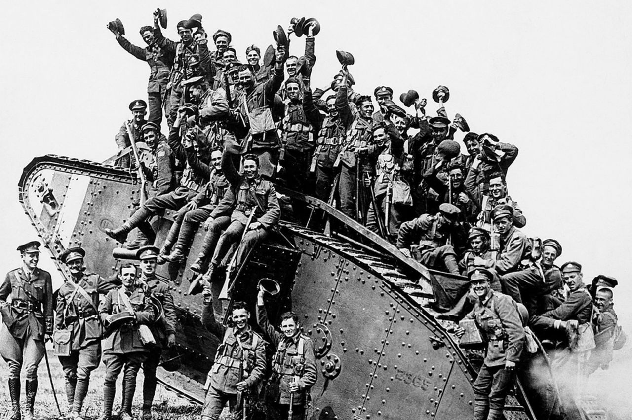 Окончание первой мировой войны.